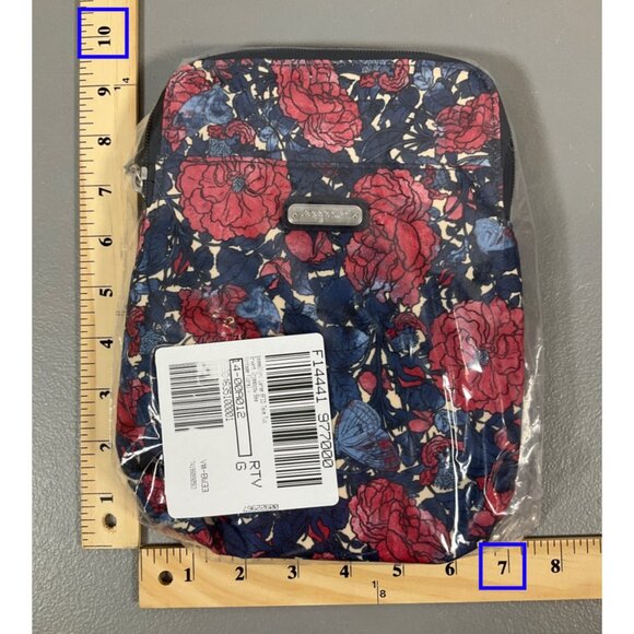 Baggallini Bryant RFID Crossbody Handbag - Stylish Blue Nylon, Secure Travel Ess - Picture 3 of 6